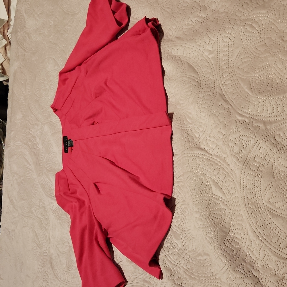 Attention fuchsia bolero jacket XL